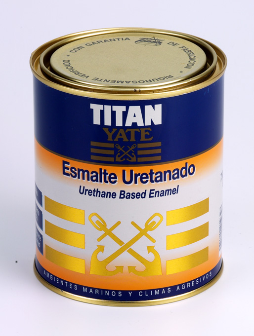 Esmalte uretanado Titan yate
